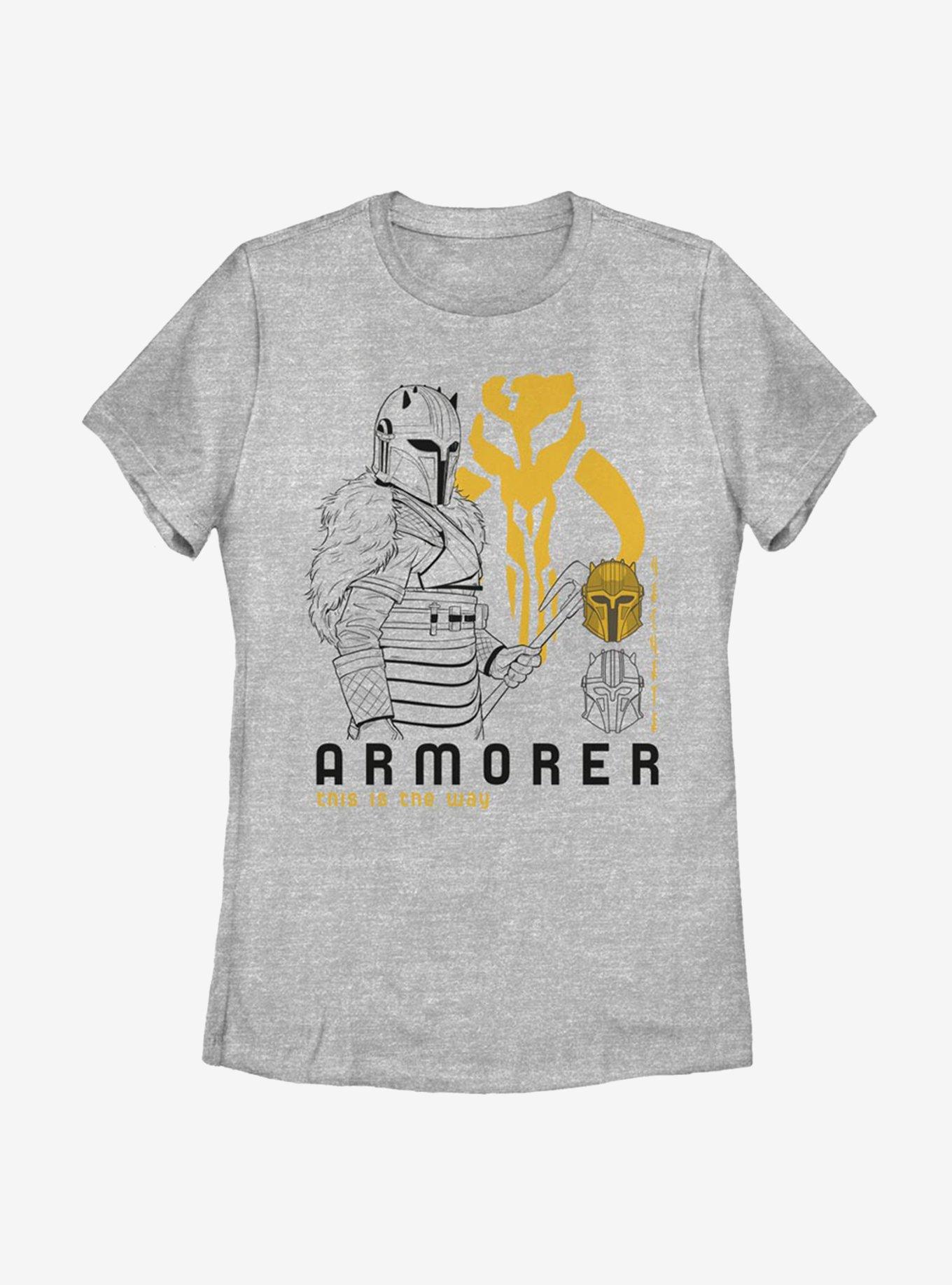 Star Wars The Mandalorian Armorer This Is The Way Womens T-Shirt, ATH HTR, hi-res