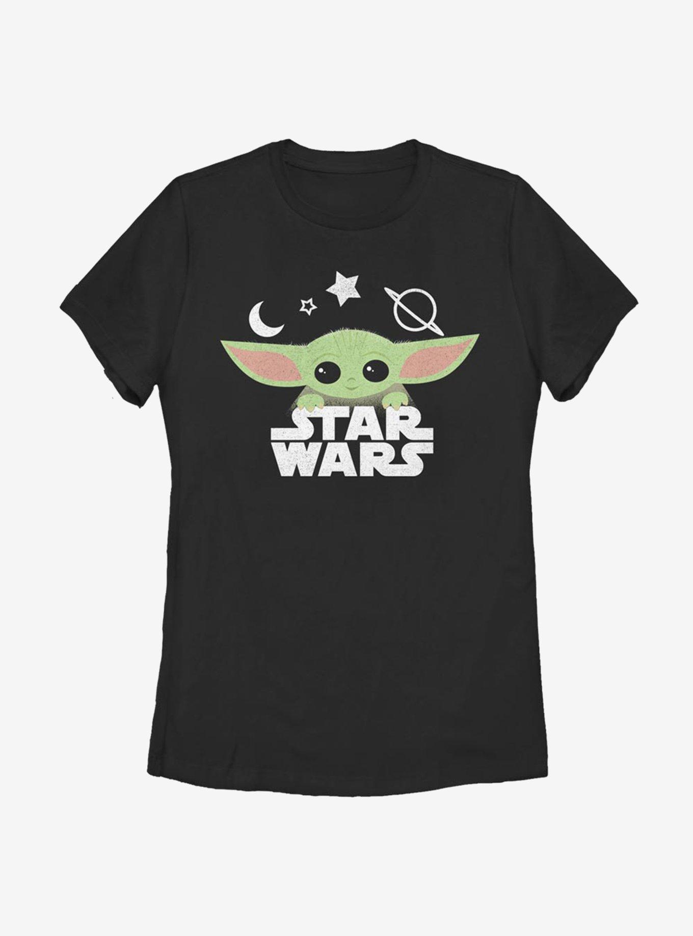 Star Wars The Mandalorian The Child Cute Stars Womens T-Shirt, , hi-res