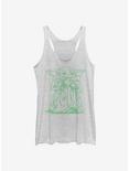 Star Wars The Mandalorian The Child Sketch Womens Tank Top, WHITE HTR, hi-res