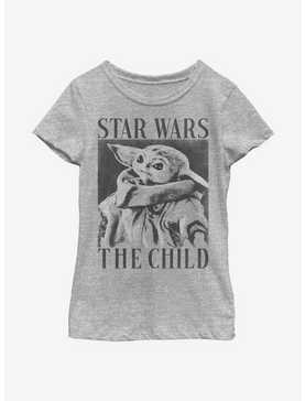 Star Wars The Mandalorian The Child Up Close Youth Girls T-Shirt, , hi-res
