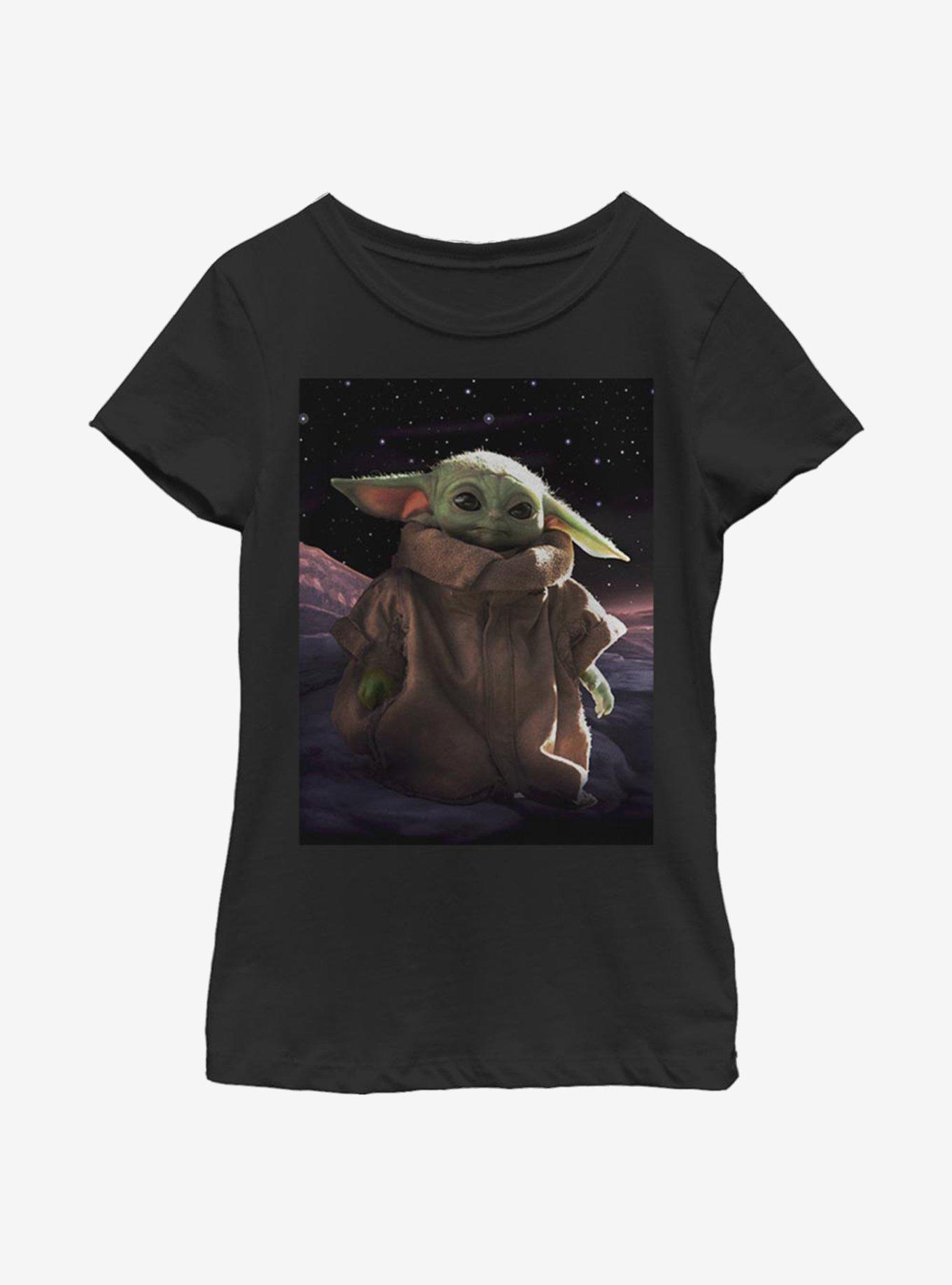 Star Wars The Mandalorian The Child Space Youth Girls T-Shirt, , hi-res