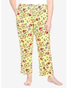 Disney Winnie The Pooh Hunny & Pooh Pajama Pants Plus Size, , hi-res