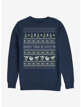 Star Wars The Mandalorian The Child Merry Fore Ugly Sweater Sweatshirt, , hi-res