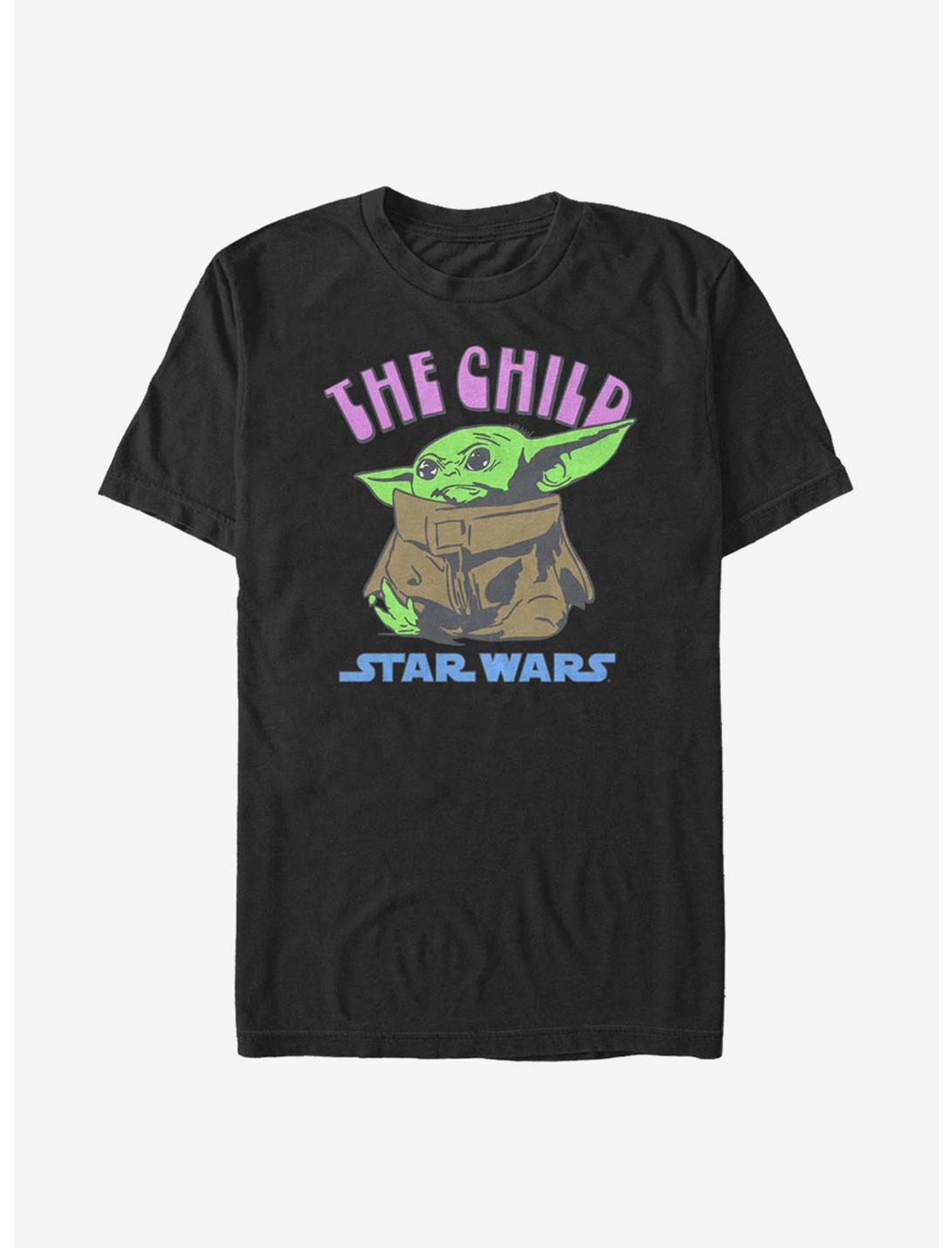 Star Wars The Mandalorian The Child Pop Of Color T-Shirt, BLACK, hi-res