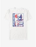 Star Wars The Mandalorian The Child Red And Blue T-Shirt, WHITE, hi-res