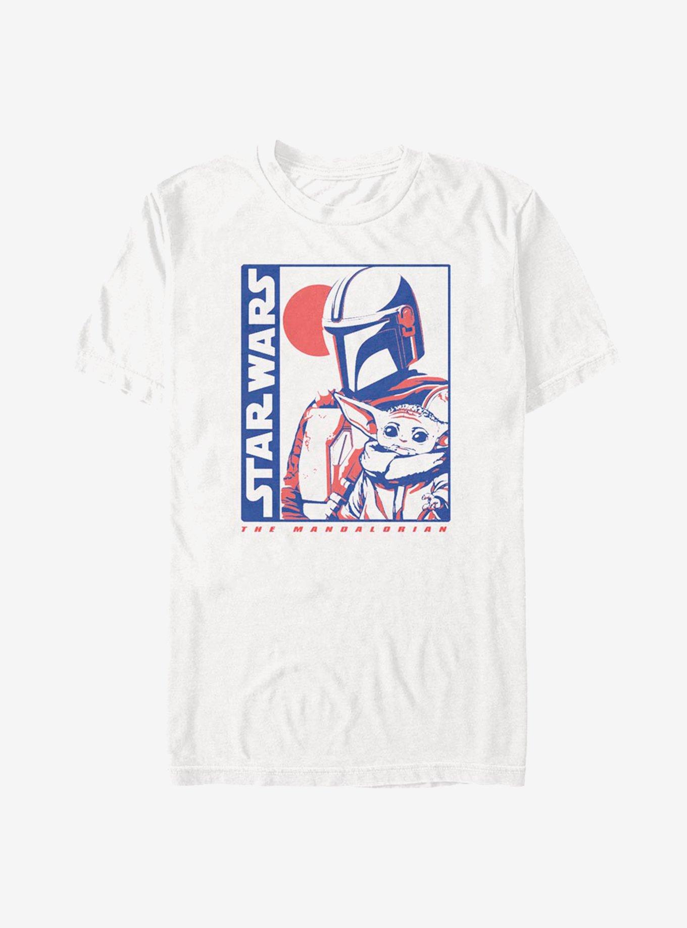 Star Wars The Mandalorian The Child Red And Blue T-Shirt, , hi-res