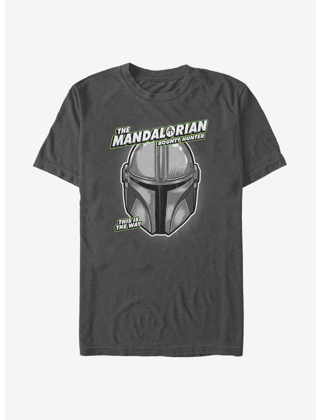 Star Wars The Mandalorian Comic Bold T-Shirt, CHARCOAL, hi-res