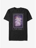 Star Wars The Mandalorian The Child Cosmic Tarot T-Shirt, BLACK, hi-res
