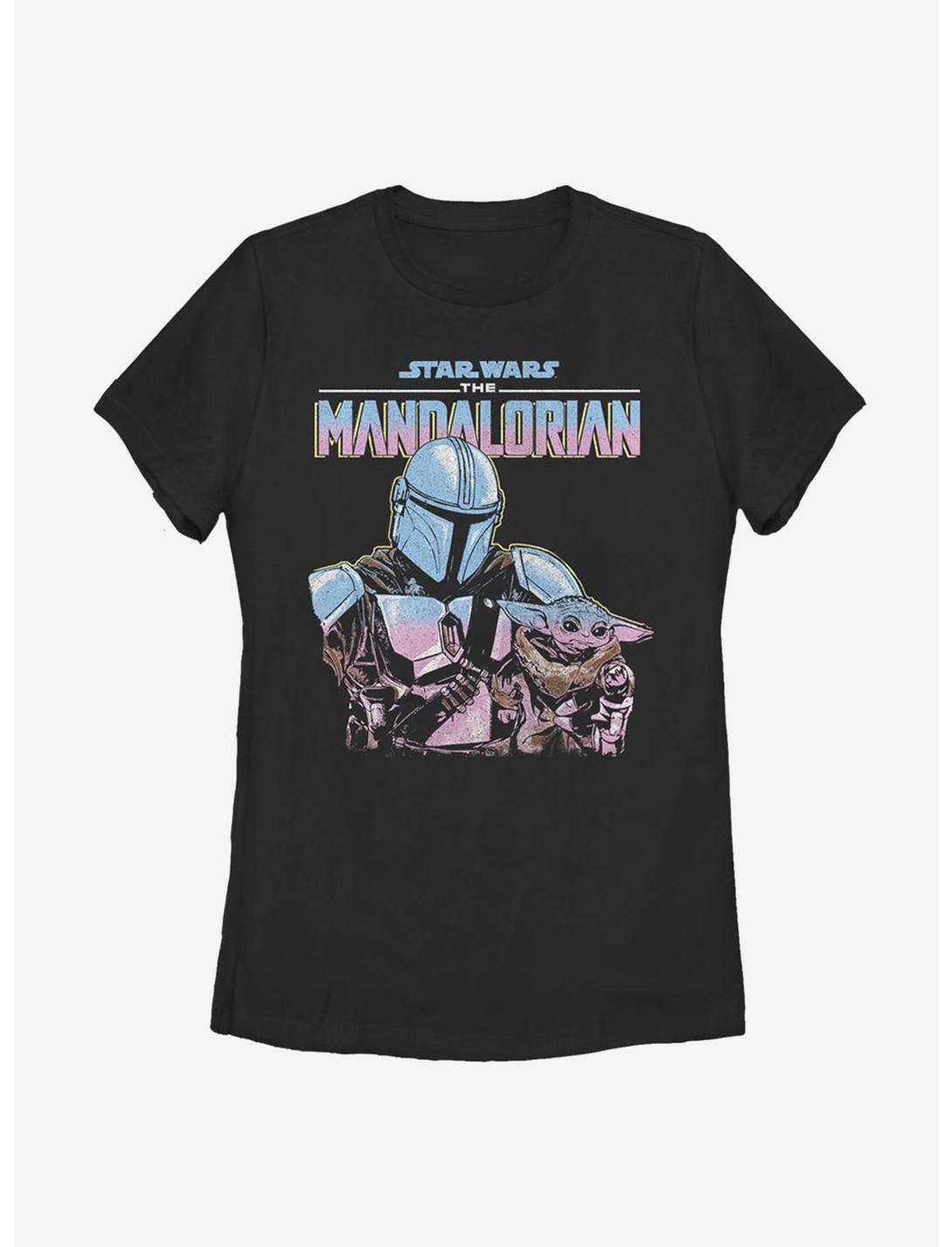 Star Wars The Mandalorian The Child Lone Wolf Women T-Shirt, BLACK, hi-res