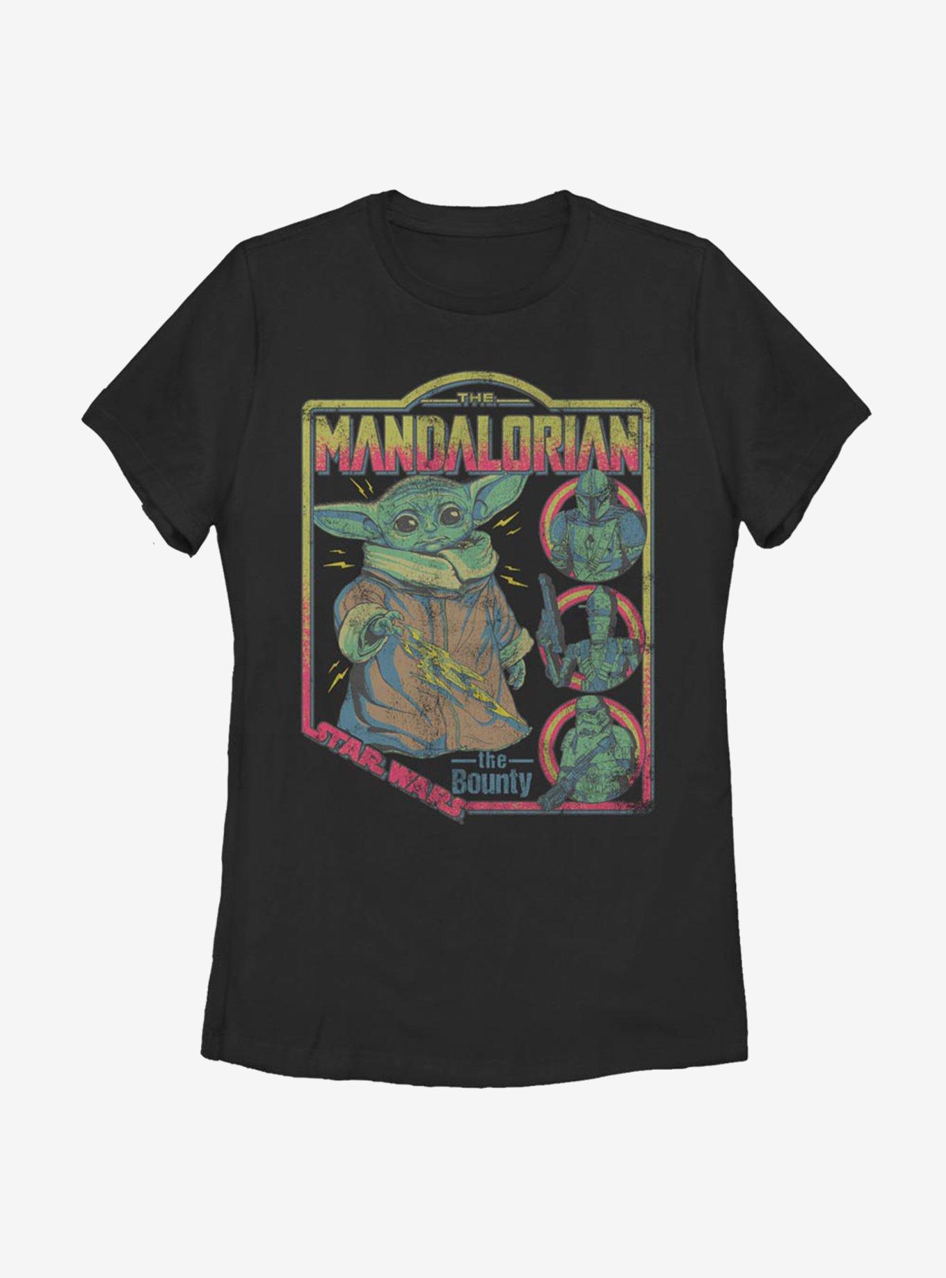 Star Wars The Mandalorian The Child Poster Women T-Shirt, BLACK, hi-res