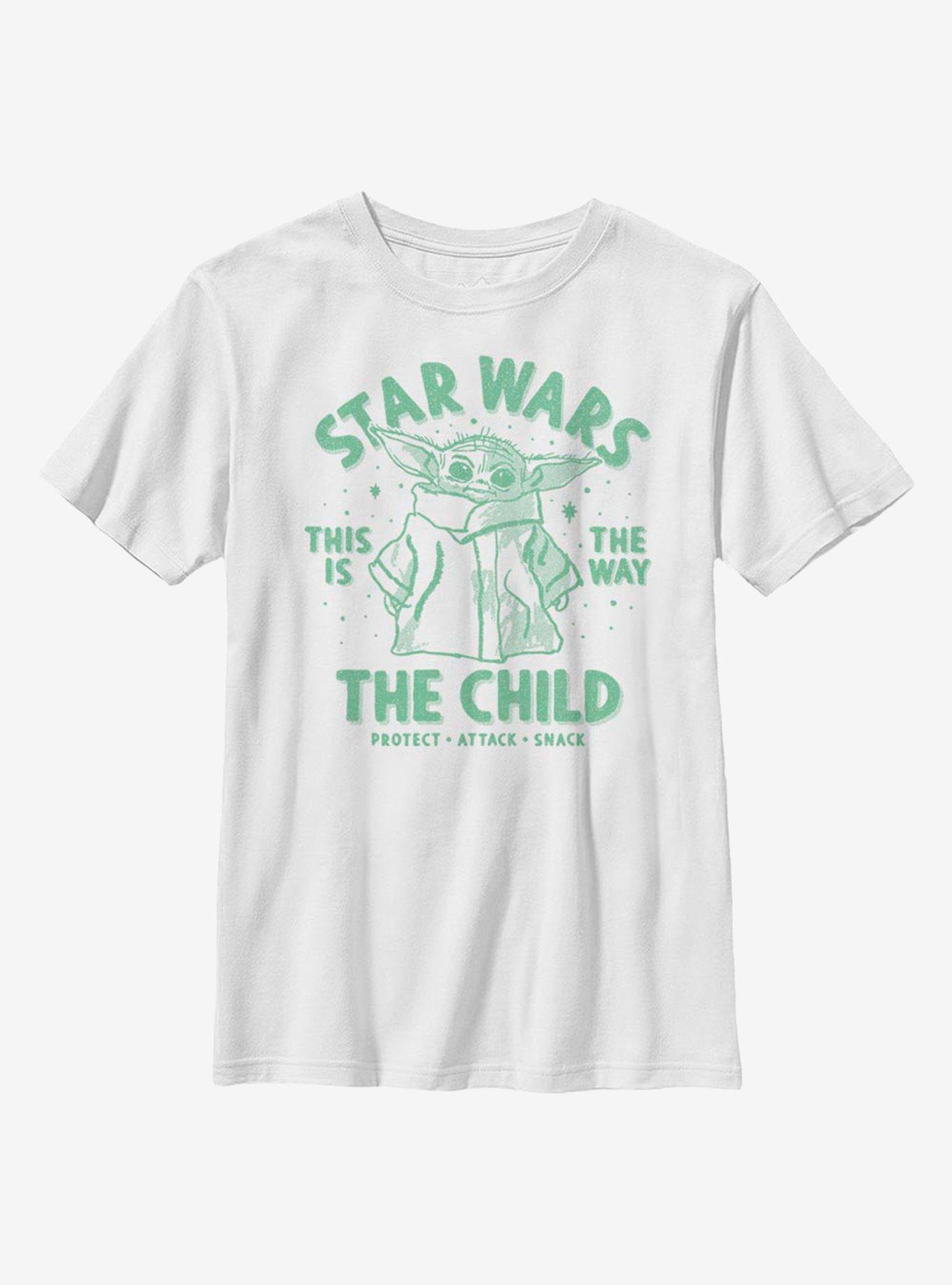 Star Wars The Mandalorian Brain Child Youth T-Shirt, , hi-res