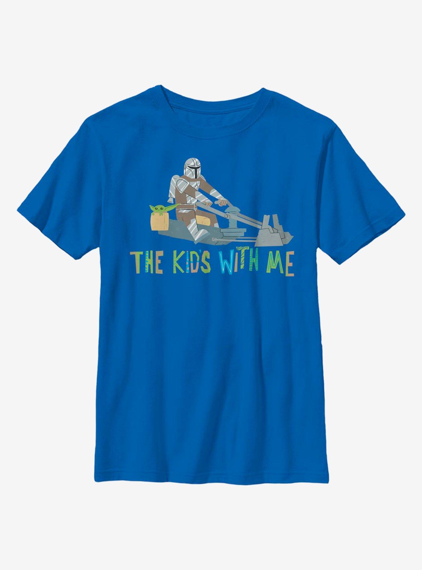 Star Wars The Mandalorian The Child The Kid's With Me Youth T-Shirt, , hi-res