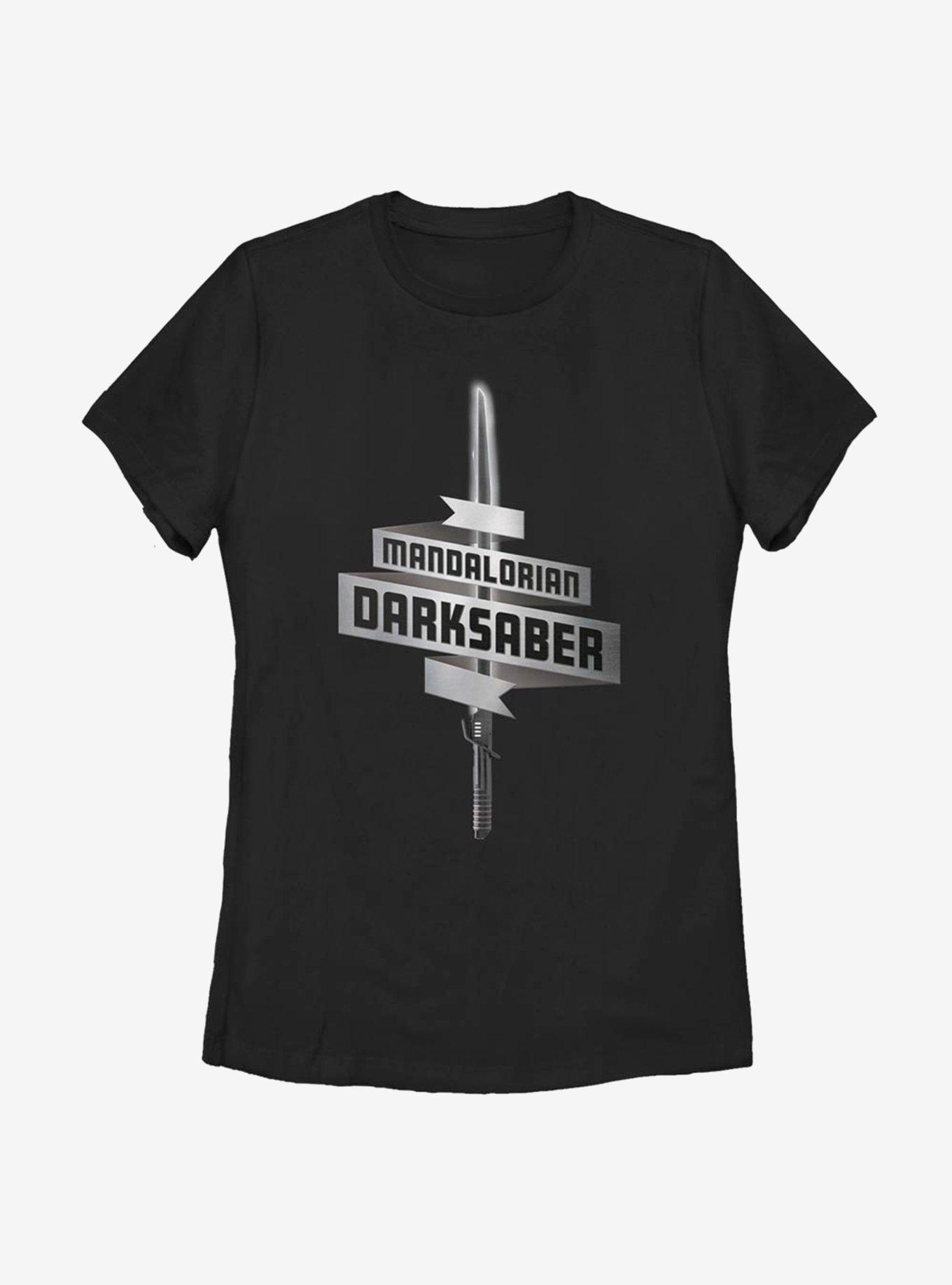 Star Wars The Mandalorian Darksaber Women T-Shirt, BLACK, hi-res