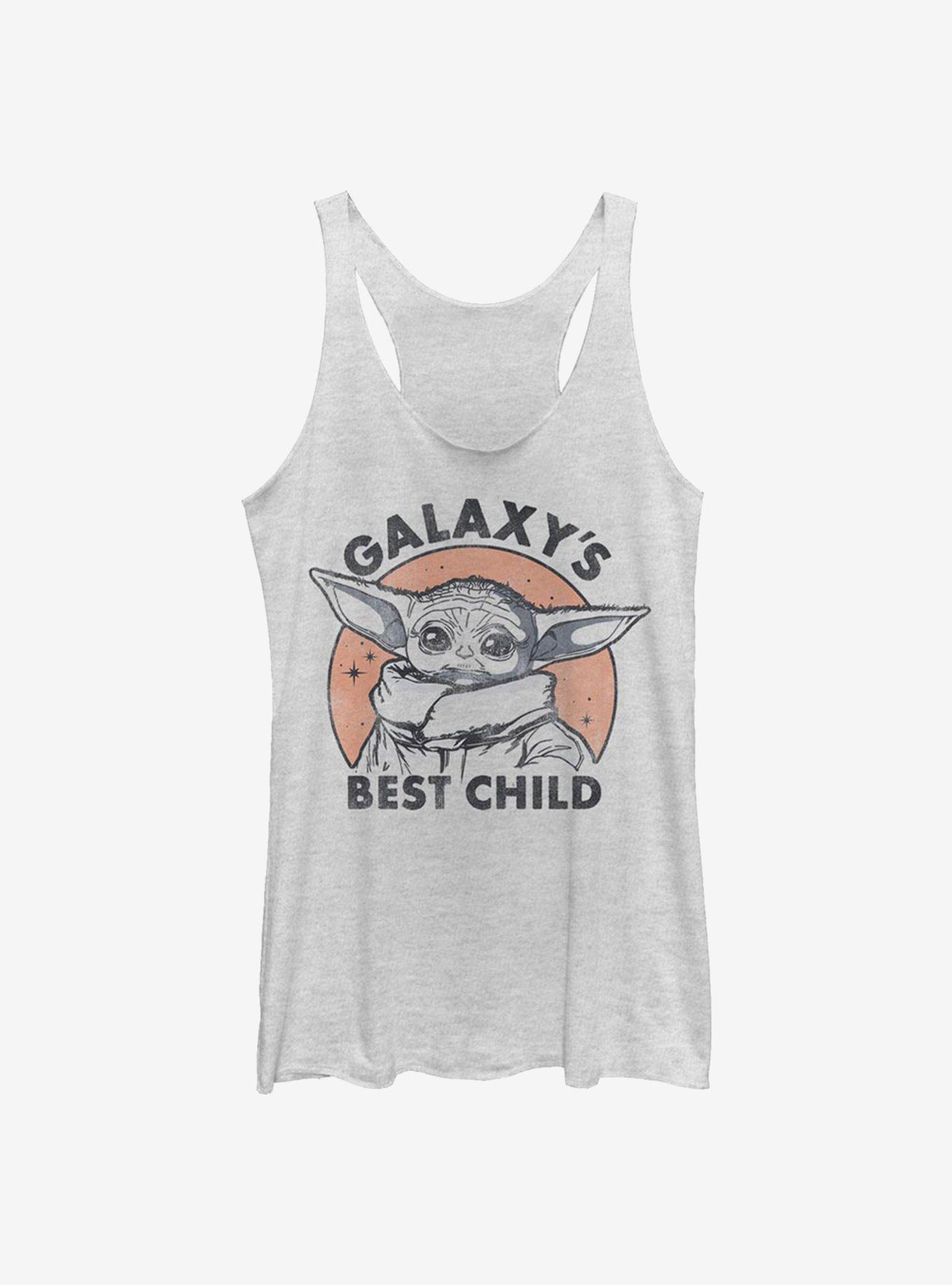 Star Wars The Mandalorian Galaxy's Best Child Womens Tank Top, , hi-res