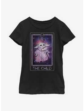 Star Wars The Mandalorian The Child Cosmic Tarot Youth Girls T-Shirt, , hi-res