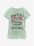 Star Wars The Mandalorian The Child Come To The Cute Side Youth Girls T-Shirt, MINT, hi-res