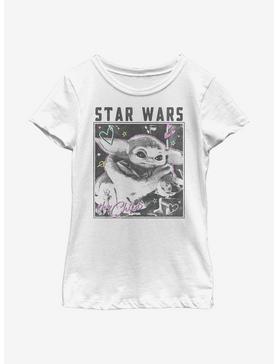 Star Wars The Mandalorian The Child Doodle Photo Youth Girls T-Shirt, , hi-res