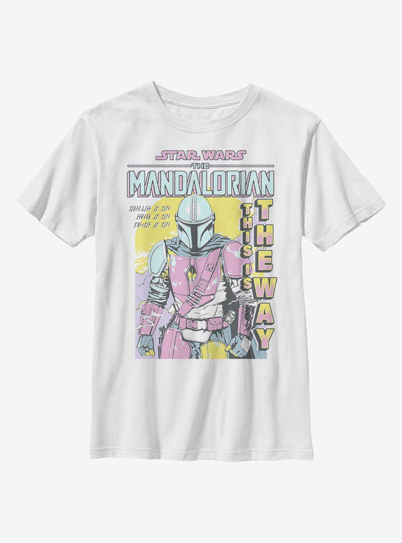 Star Wars The Mandalorian Pop Youth T-Shirt, , hi-res