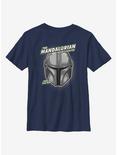 Star Wars The Mandalorian Comic Bold Youth T-Shirt, NAVY, hi-res