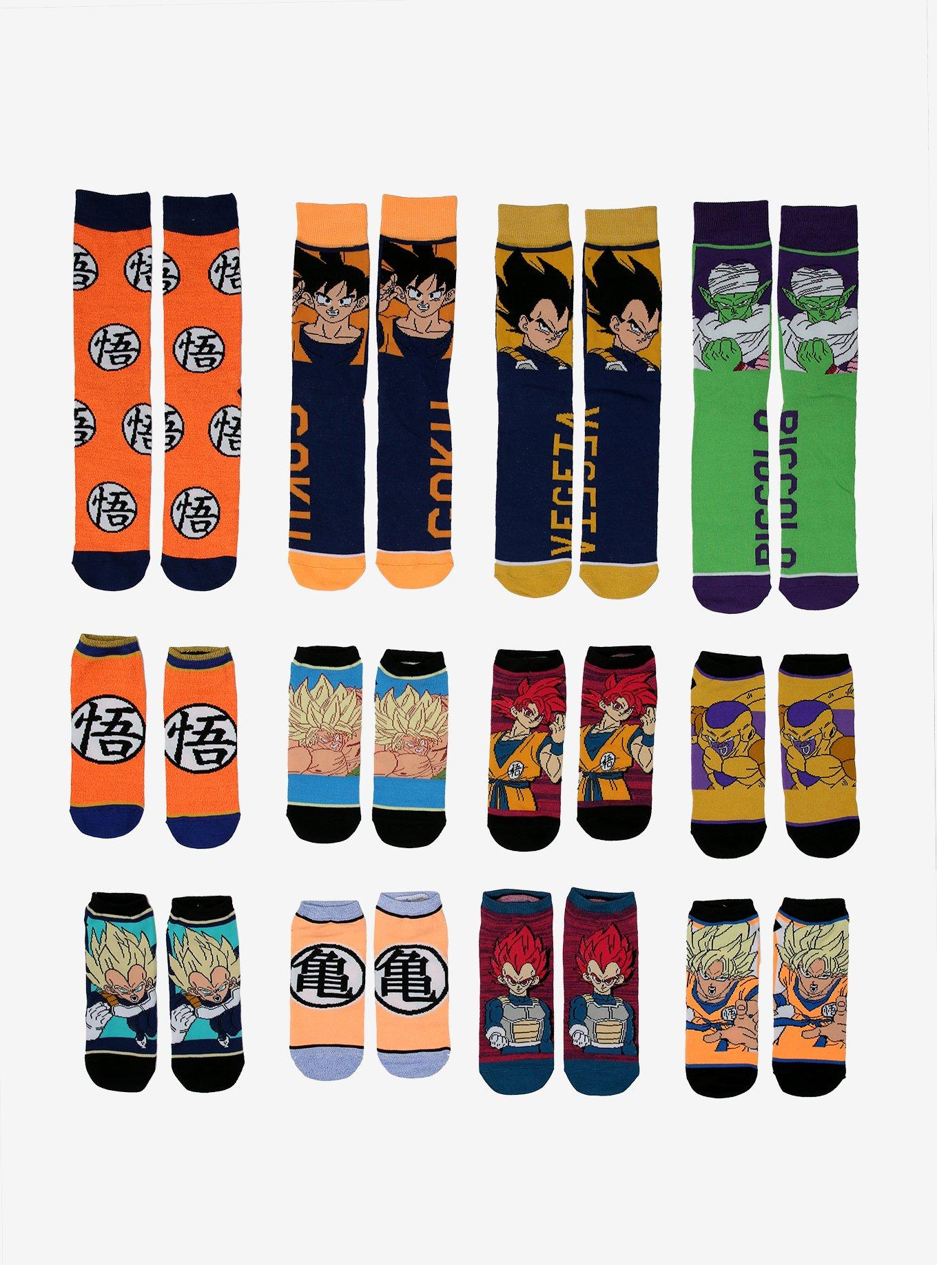 Dragon Ball Z Super: Broly 12 Days Of Socks Gift Set, , hi-res