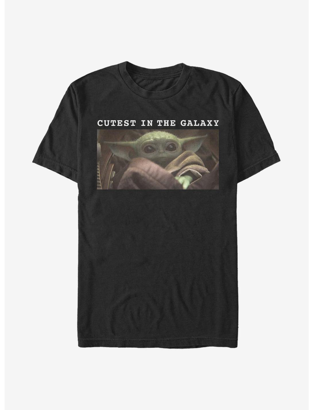 Star Wars The Mandalorian Cutest In The Galaxy T-Shirt, BLACK, hi-res