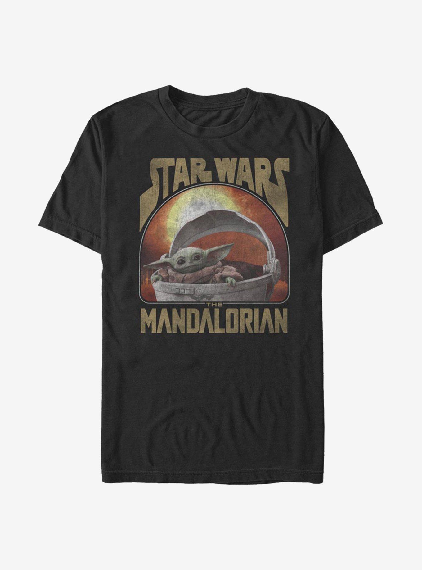 Star Wars The Mandalorian The Child Sunset T-Shirt, , hi-res