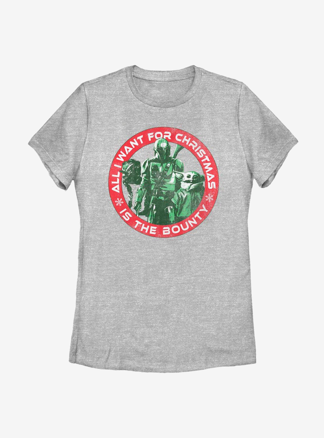 Star Wars The Mandalorian Christmas Bounty Womens T-Shirt, , hi-res