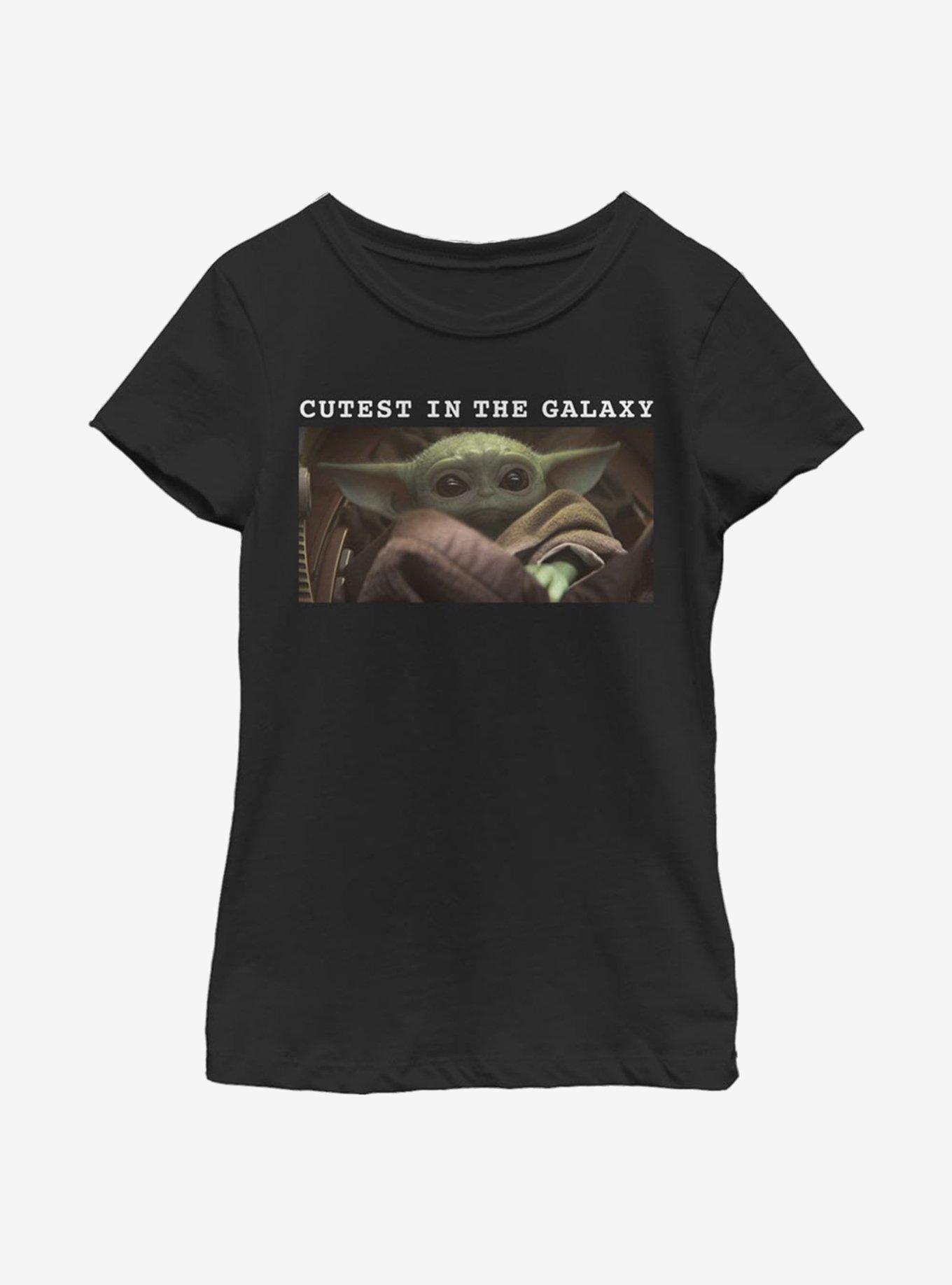 Star Wars The Mandalorian Cutest In The Galaxy Youth Girls T-Shirt, , hi-res