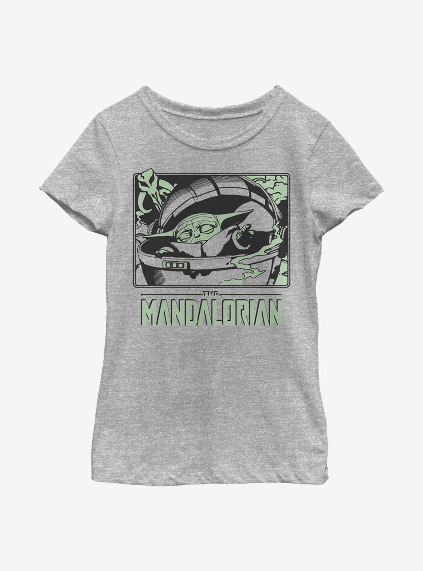 Star Wars The Mandalorian The Child Force Hand Youth Girls T-Shirt