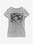 Star Wars The Mandalorian The Child Force Hand Youth Girls T-Shirt, ATH HTR, hi-res