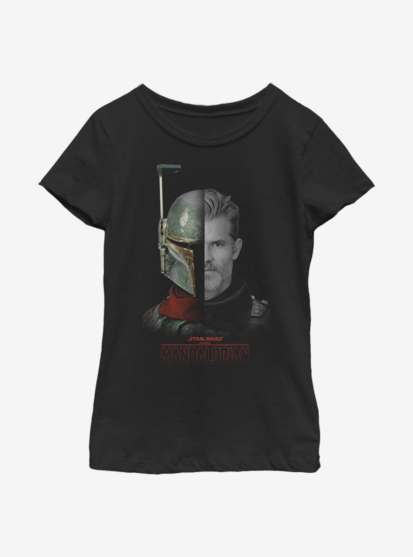 Star Wars The Mandalorian Epi Reelz Cobb Vanth Youth Girls T-Shirt, , hi-res