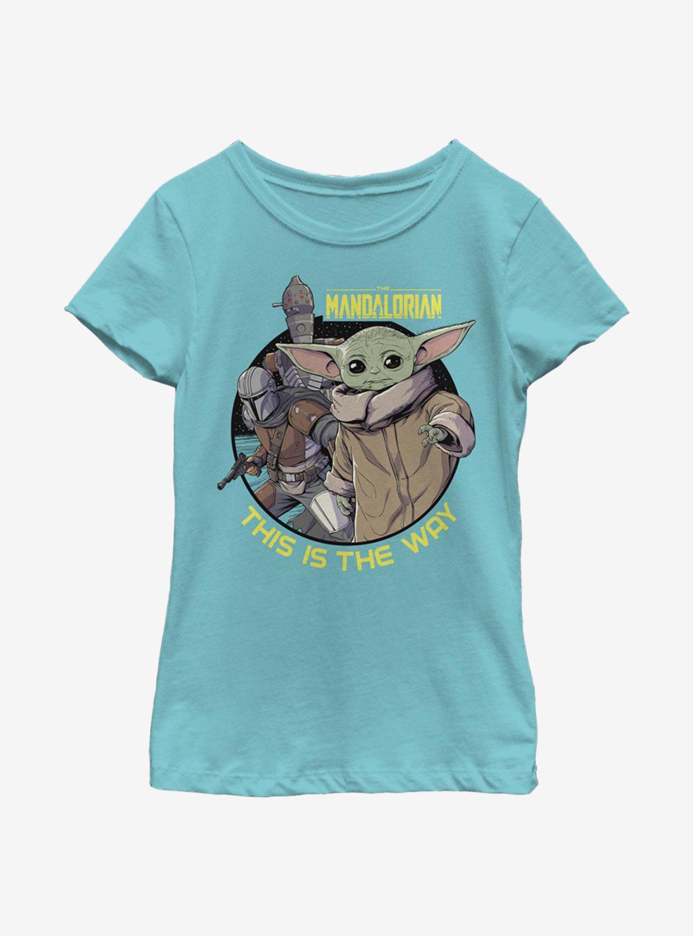 Star Wars The Mandalorian Three's A Charm Youth Girls T-Shirt, , hi-res