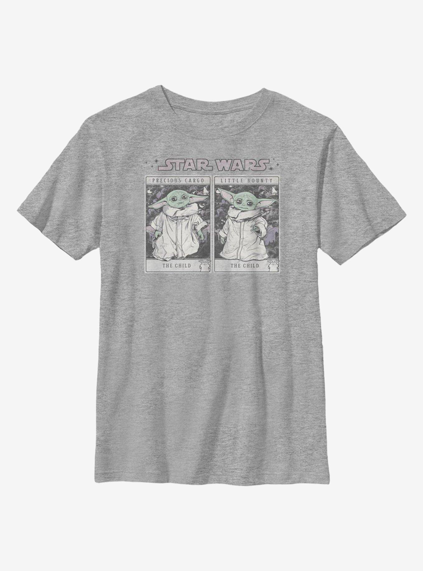 Star Wars The Mandalorian Tarot Cards Youth T-Shirt, , hi-res