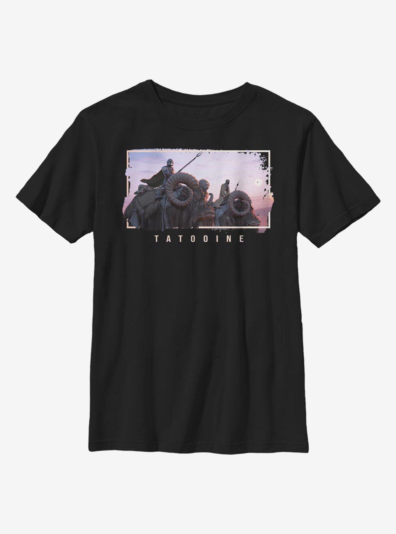 Star Wars The Mandalorian Epi Hidden Tatooine Youth T-Shirt, , hi-res