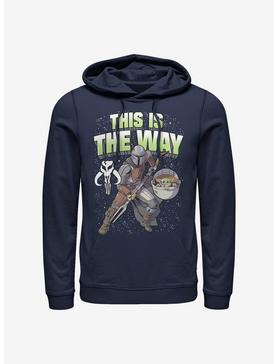 Star Wars The Mandalorian This Is The Way Large Letters Hoodie, , hi-res