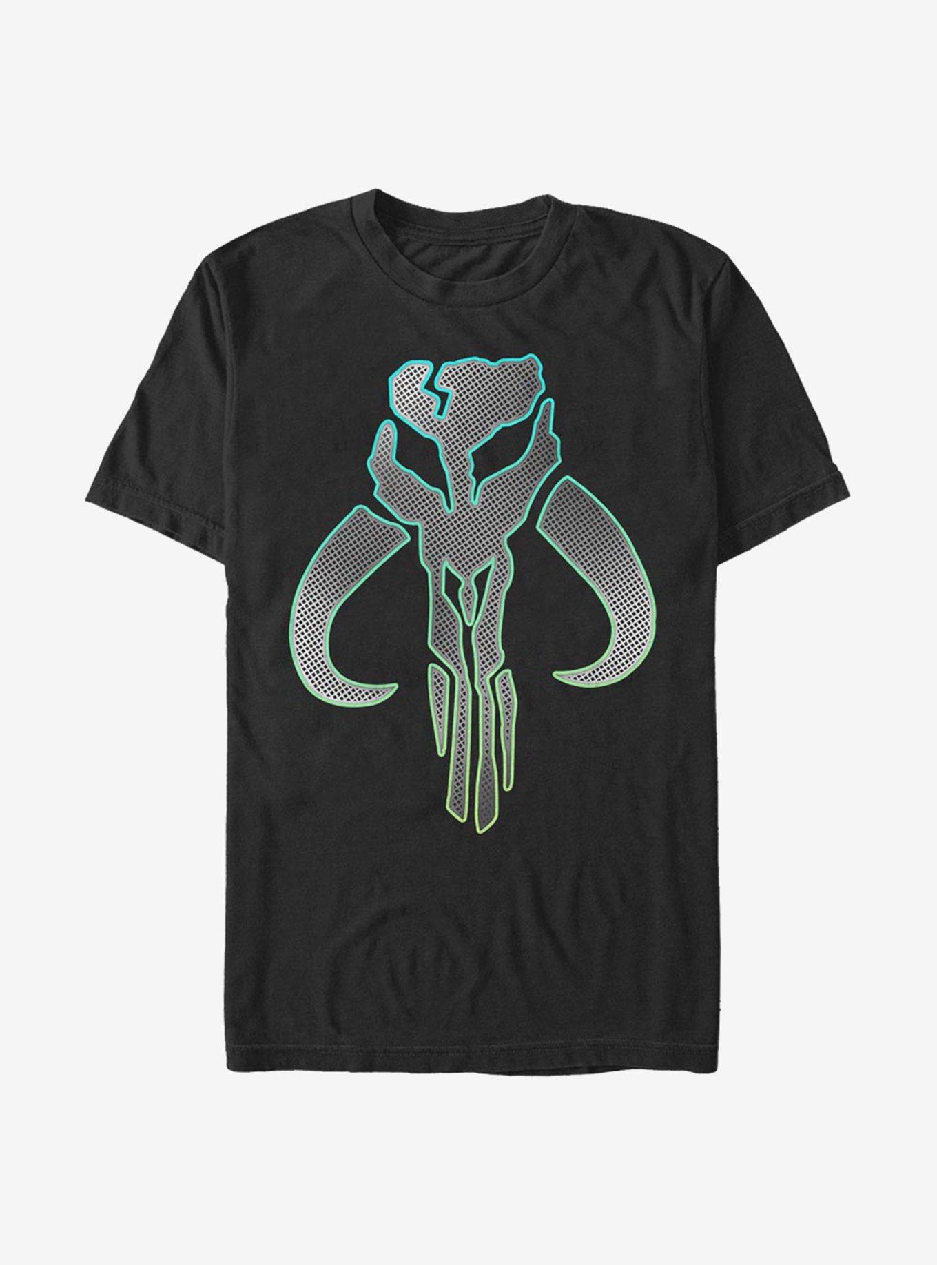 Star Wars The Mandalorian Silver Logo T-Shirt, , hi-res