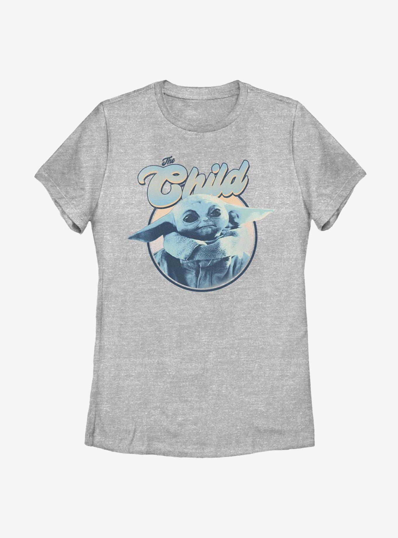 Star Wars The Mandalorian Retro Child Circle Womens T-Shirt, , hi-res