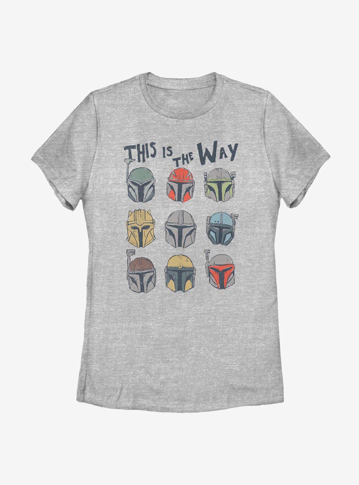 Star Wars The Mandalorian The Way Helmets Womens T-Shirt, , hi-res
