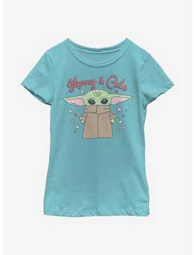 Star Wars The Mandalorian The Child Merry And Cute Youth Girls T-Shirt, , hi-res
