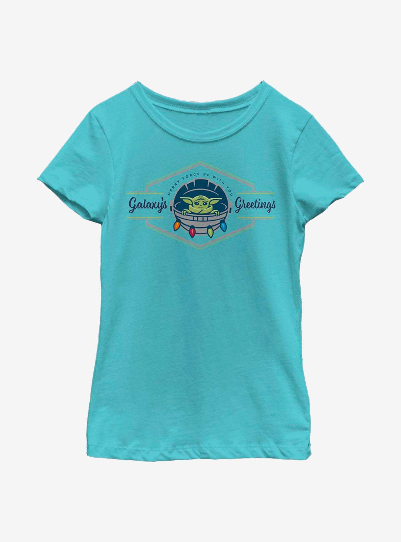 Star Wars The Mandalorian The Child Merry Galaxy Youth Girls T-Shirt, , hi-res