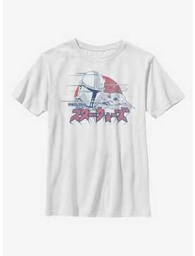 Star Wars The Mandalorian The Child Japanese Text Youth T-Shirt, , hi-res