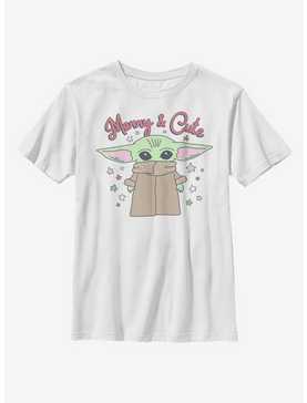 Star Wars The Mandalorian The Child Merry And Cute Youth T-Shirt, , hi-res