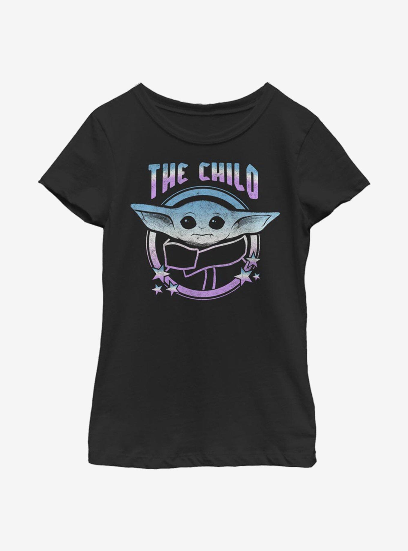 Star Wars The Mandalorian The Child Stars Round Youth Girls T-Shirt, , hi-res