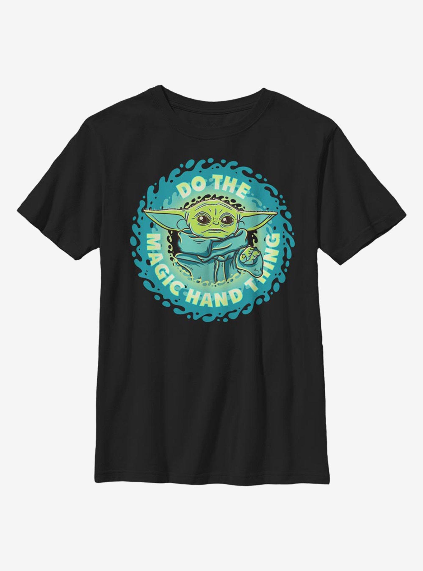 Star Wars The Mandalorian The Child Do The Hand Thing Youth T-Shirt