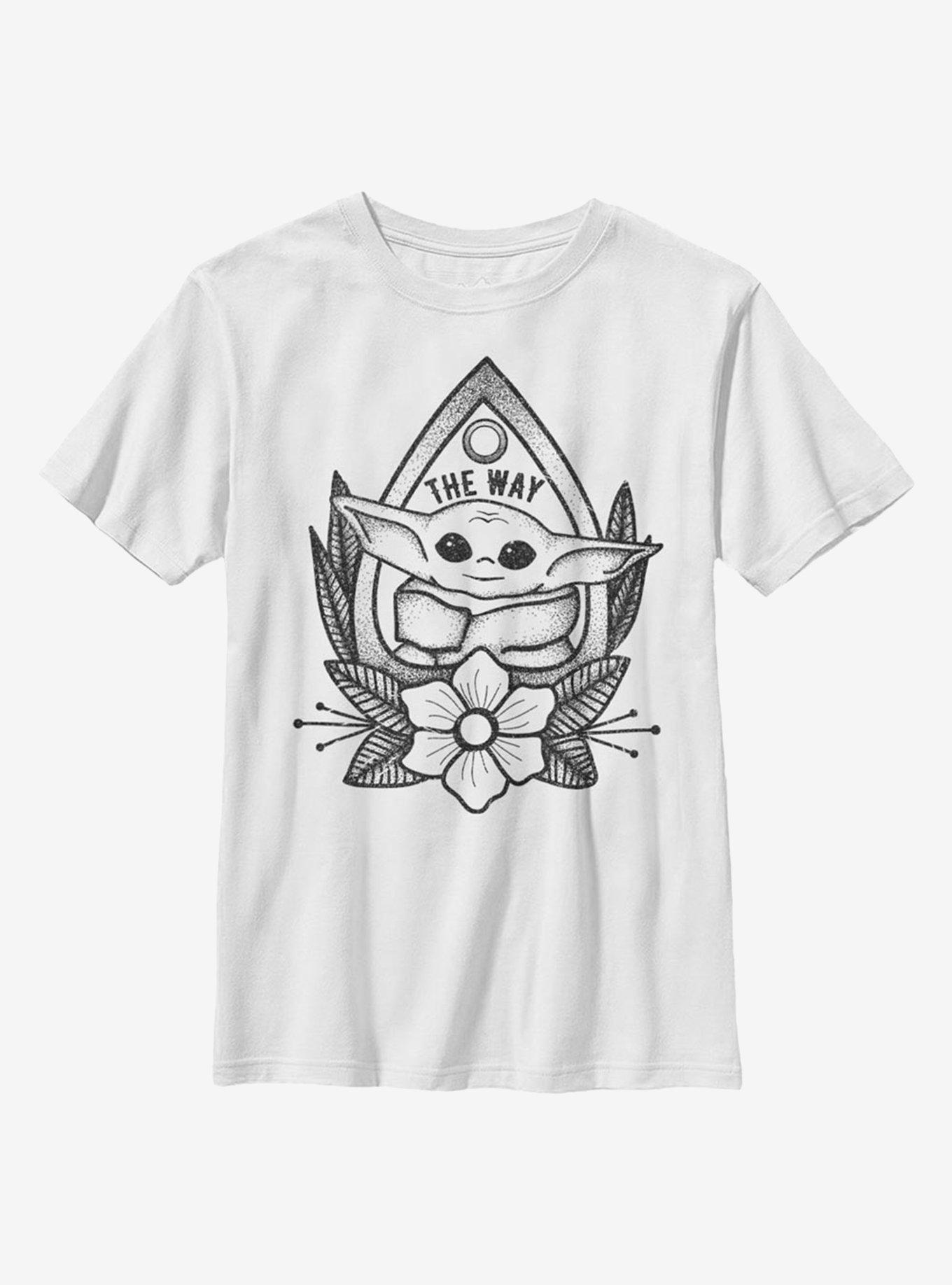 Star Wars The Mandalorian The Child Large Planchette Youth T-Shirt, , hi-res