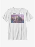 Star Wars The Mandalorian The Child Pink Sky Youth T-Shirt, WHITE, hi-res