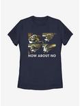 Star Wars The Mandalorian The Child How About No Womens T-Shirt, NAVY, hi-res