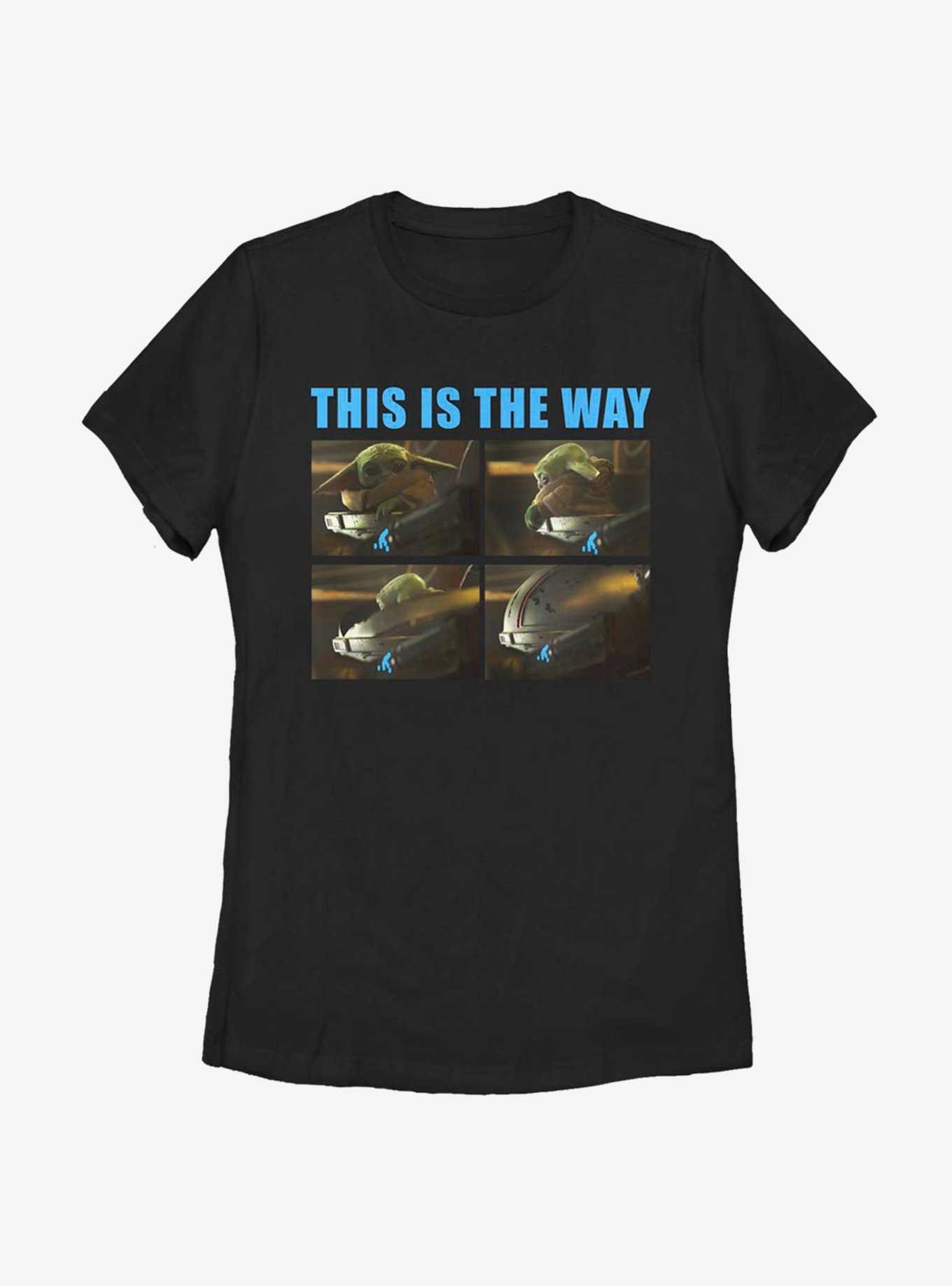 Star Wars The Mandalorian The Child Closed Way Womens T-Shirt, , hi-res