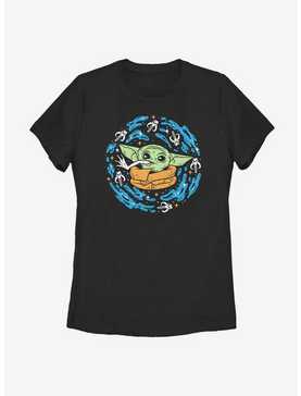 Star Wars The Mandalorian The Child Frog Spiral Womens T-Shirt, , hi-res