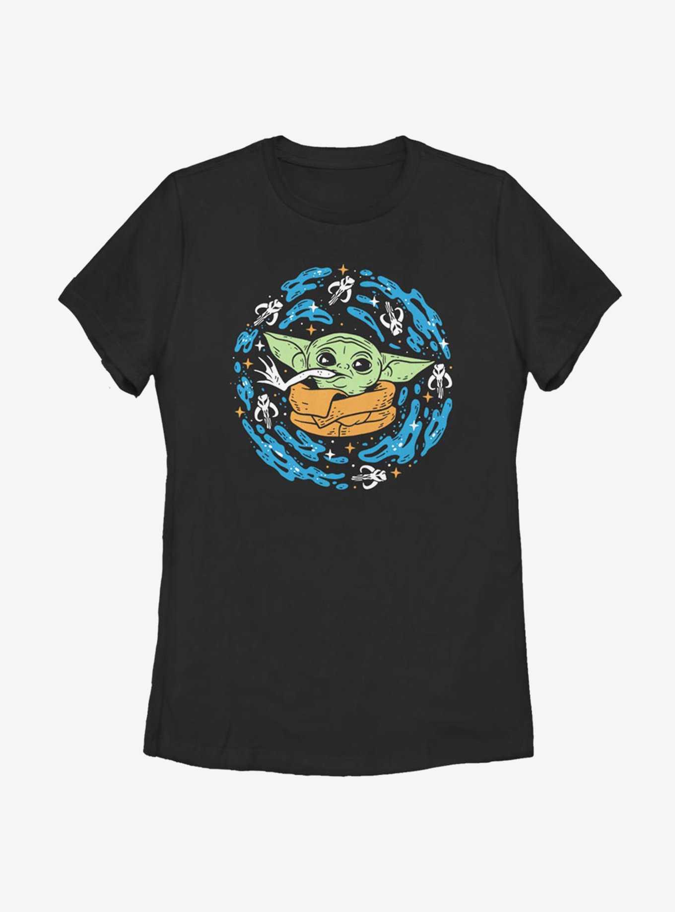 Star Wars The Mandalorian The Child Frog Spiral Womens T-Shirt, , hi-res